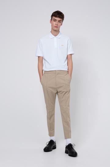 Koszulki Polo HUGO Regular Fit Białe Męskie (Pl05793)